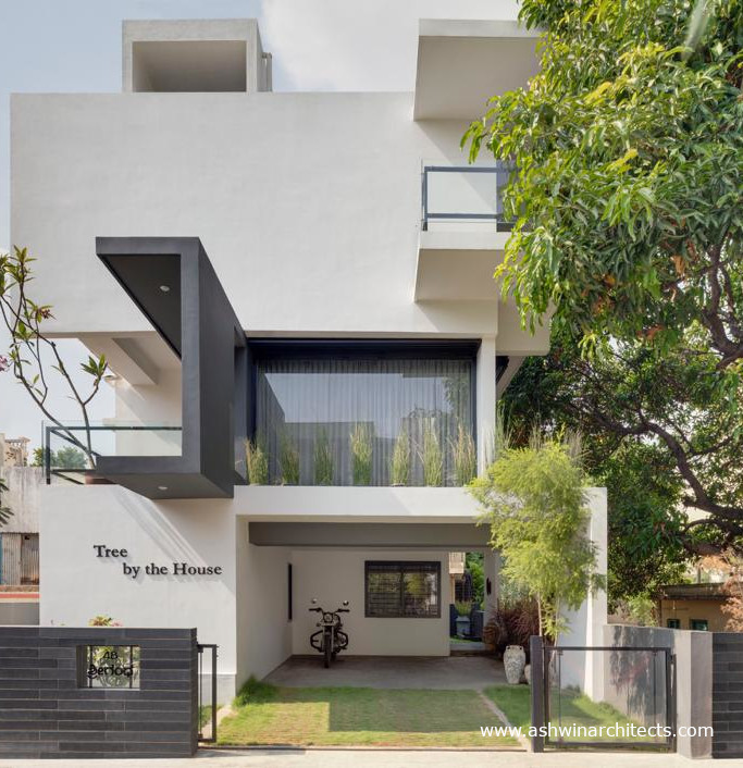 residential-architects-in-bangalore-exterior-house-design-parking-space