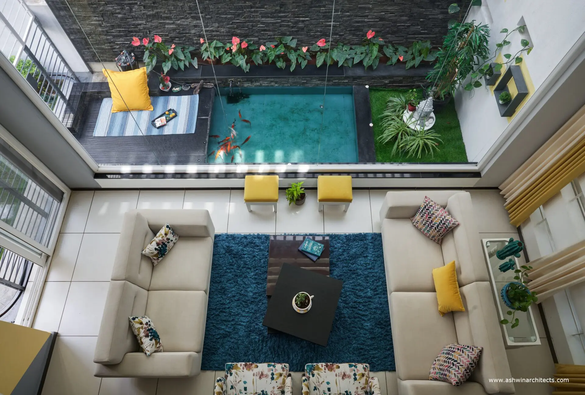 40x60-plot-Top-View-Kailash-Residence-40-x-60-Plot-3BHK-Duplex-Bungalow-3500-sft.-Family-Home-Design