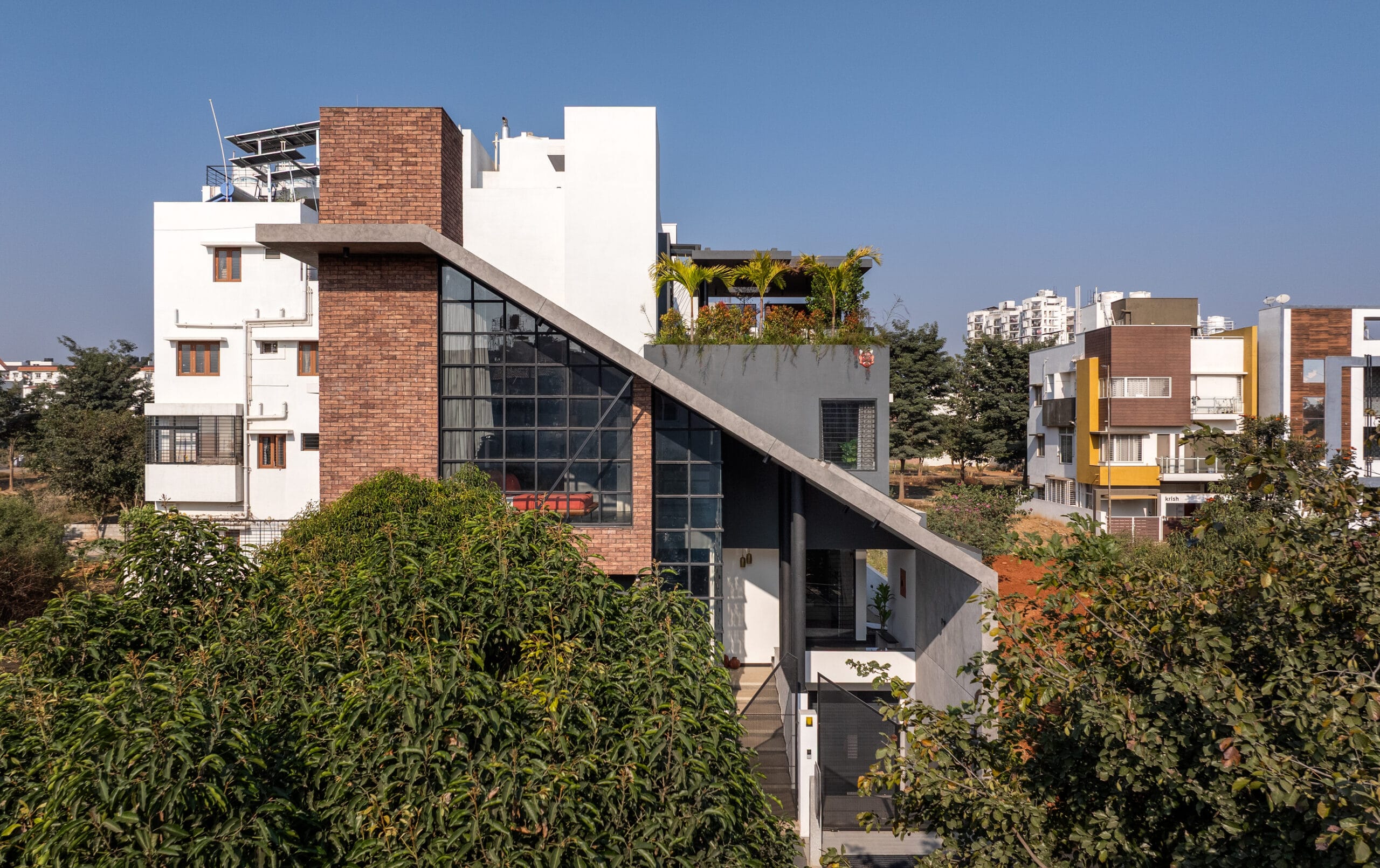 Kodalli's Happy Place - front elevation